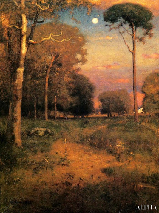 Early Moonrise, Florida - George Inness - Reproductions de tableaux et peintures haut de gamme