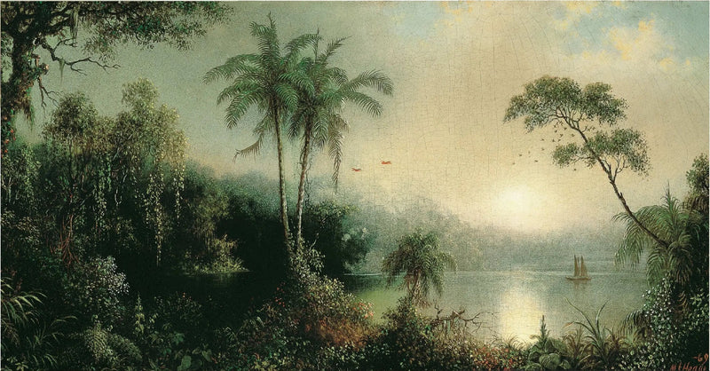 Wschód słońca w Nikaragui - Martin Johnson Heade