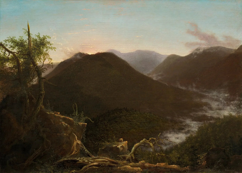 Wschód słońca w Górach Catskill - Thomas Cole