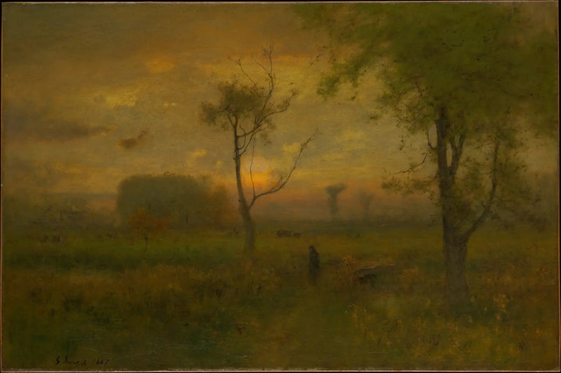 Wschód słońca - George Inness