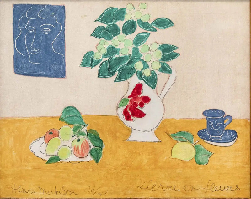 Bluszcz w kwiatach - Henri Matisse