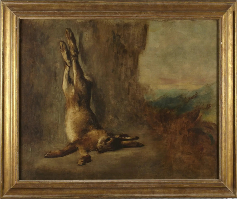 zając - Eugène Delacroix