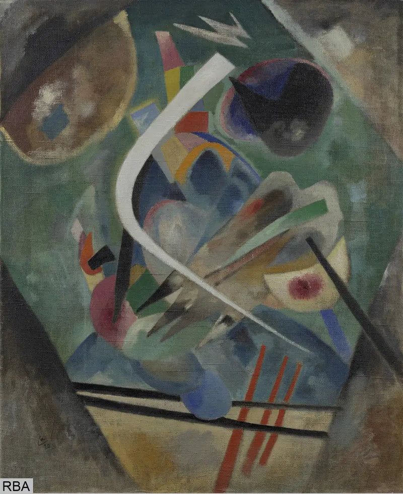 Biała linia - Wasilij Kandinsky