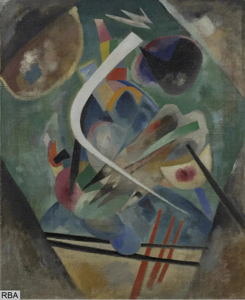 Biała linia - Wasilij Kandinsky