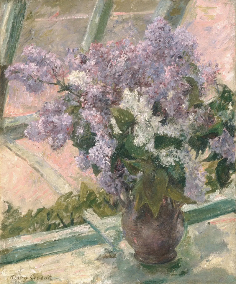 Bzy przy oknie - Mary Cassatt