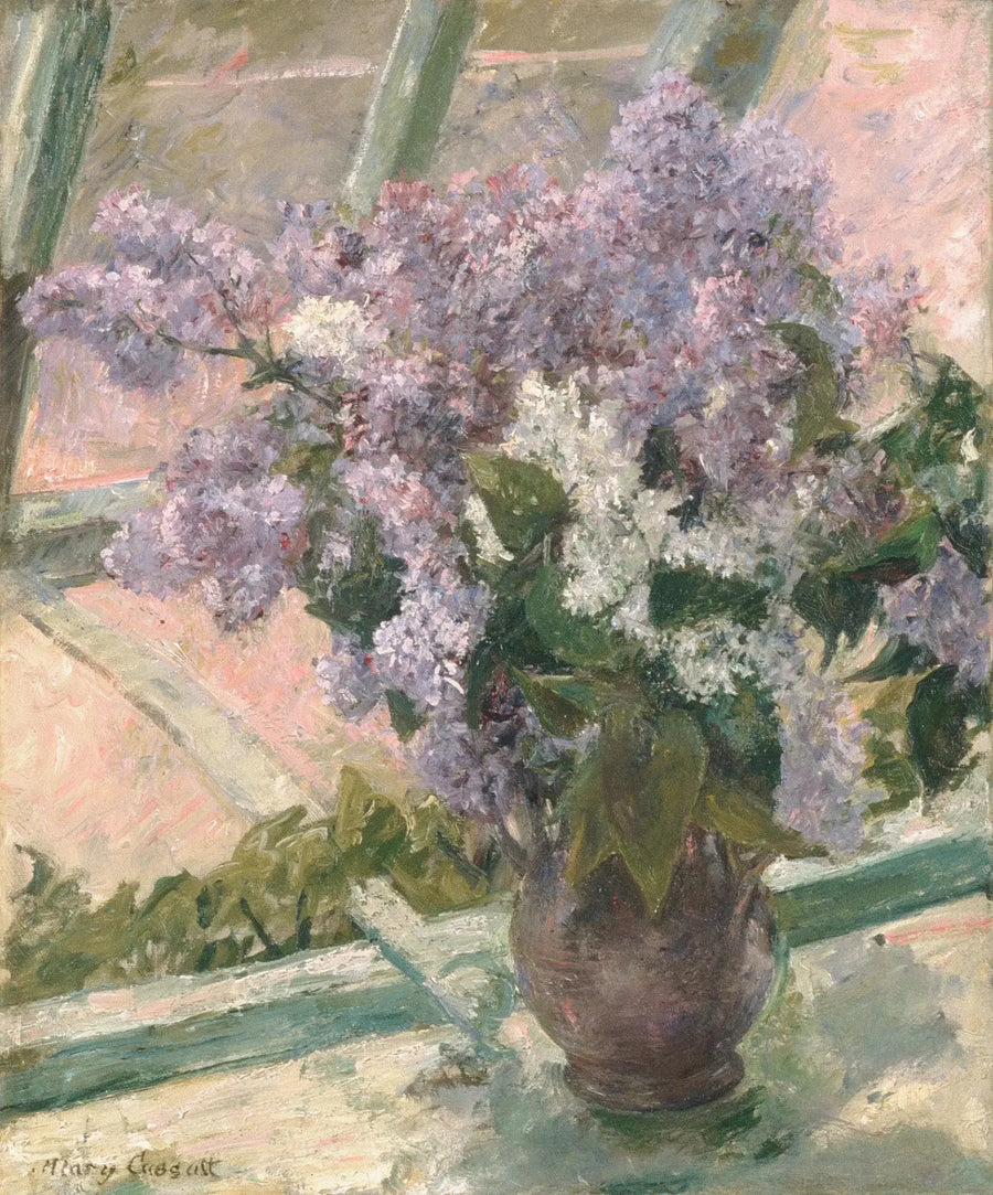 Bzy przy oknie - Mary Cassatt