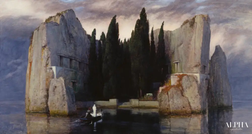 L'île des morts III - Arnold Böcklin - Reproductions de tableaux et peintures haut de gamme