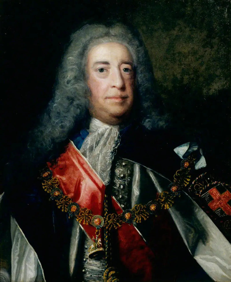 Lionel Cranfield Sackville, pierwszy książę Dorset (1688–1765), dworzanin - Joshua Reynolds