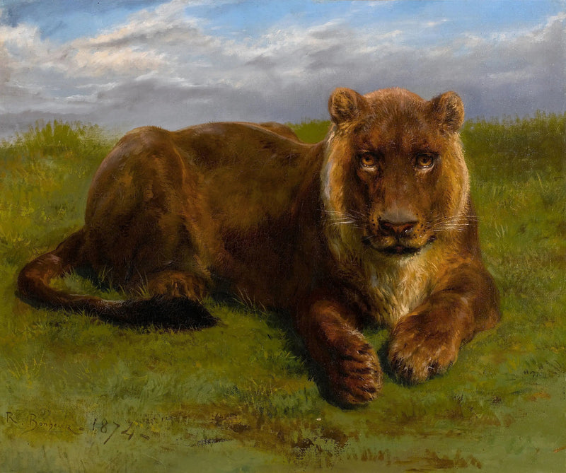 Poza lwicy - Rosa Bonheur
