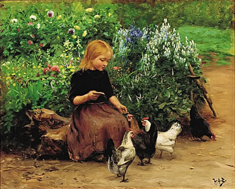 Lise karmi kury. - H. A. Brendekilde