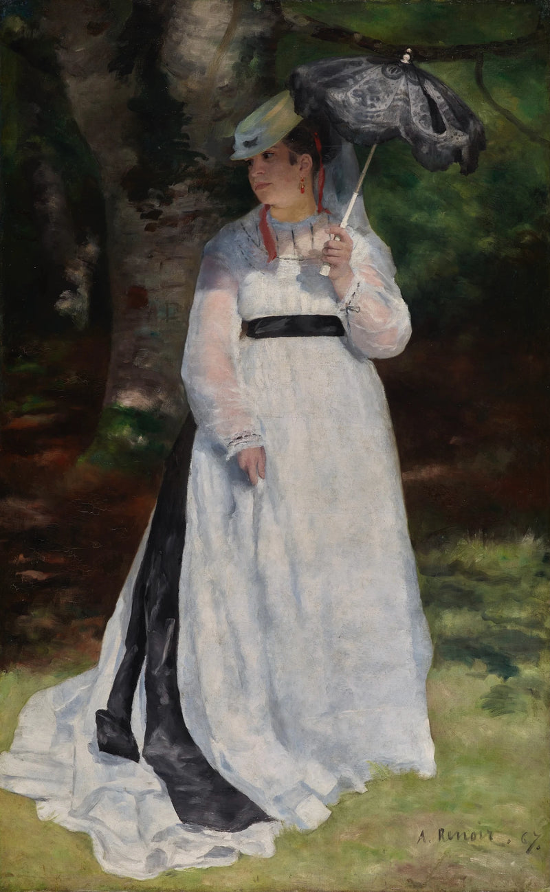 Lise z parasolką - Pierre-Auguste Renoir