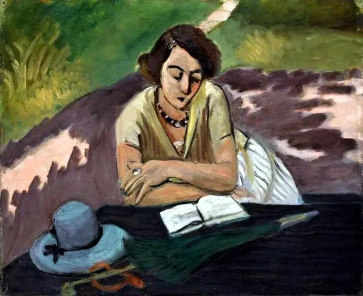 Czytelniczka w parasolu - Henri Matisse