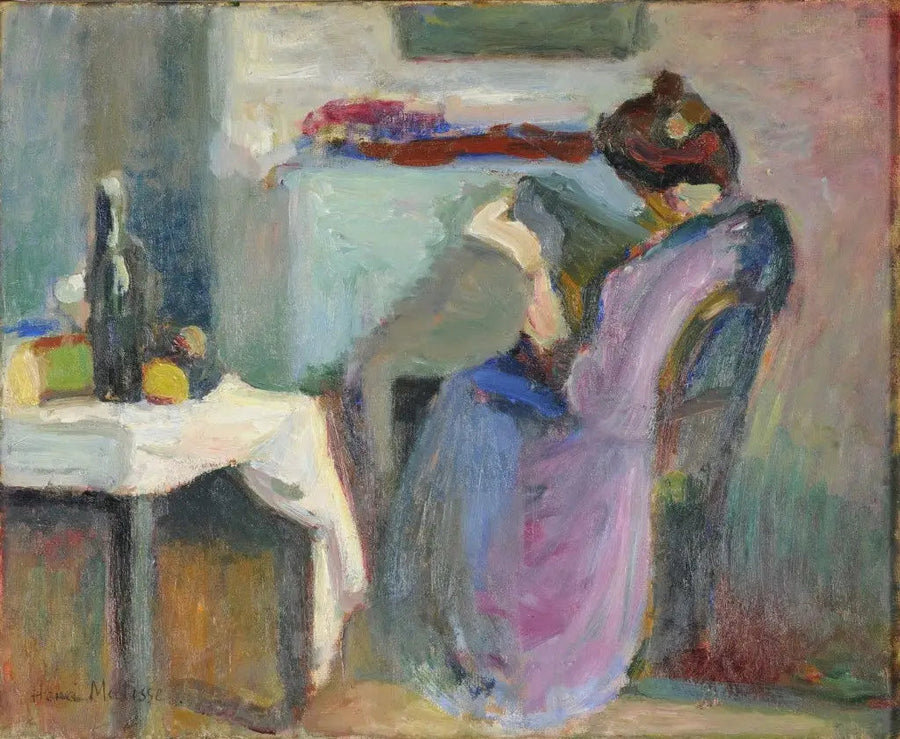 Czytelniczka w fioletowej sukni - Henri Matisse