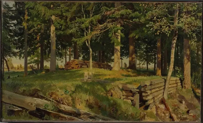 Krawędź lasu - Ivan Chichkine