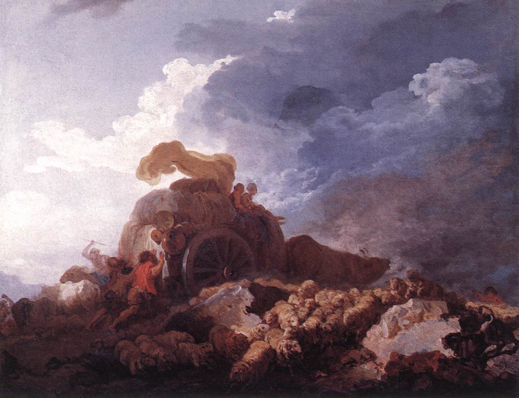 L’Orage - Jean-Honoré Fragonard - Alpha Reproduction