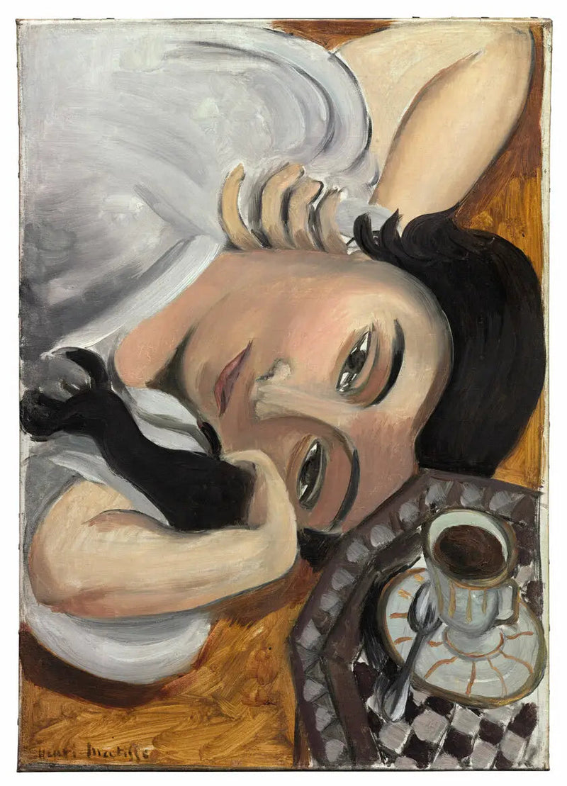 Lorette z filiżanką kawy - Henri Matisse