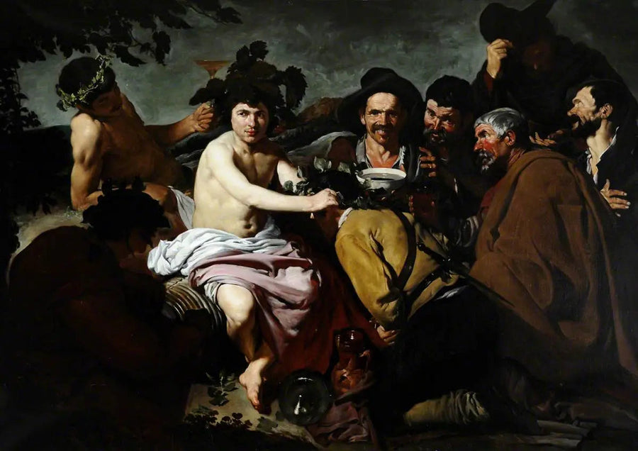 Pijacy (Triumf Bachusa) - Diego Velázquez