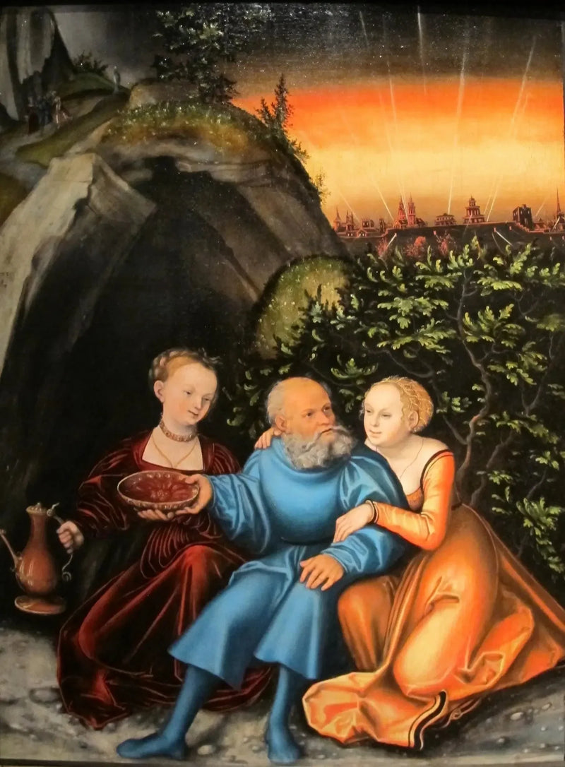 Partia i jej córki - Lucas Cranach Starszy