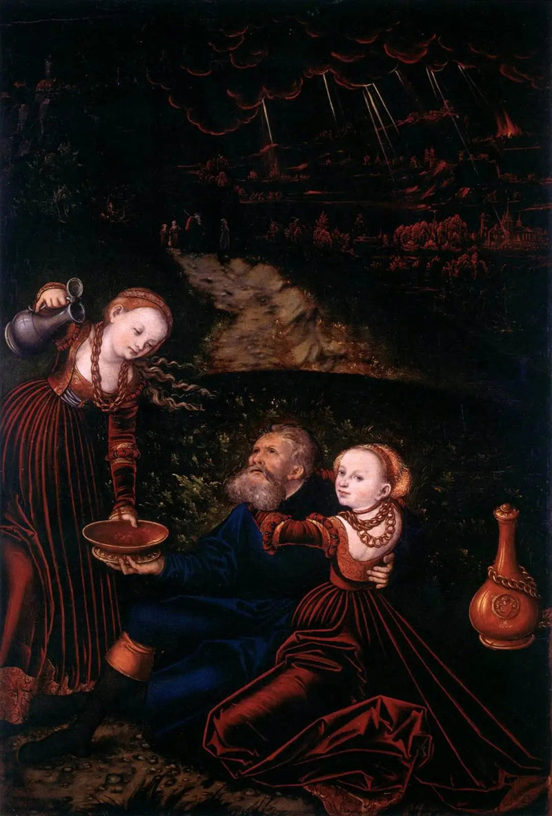 Partia i jej córki - Lucas Cranach Starszy