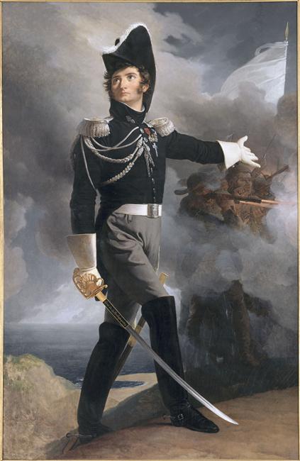 Louis Duverger, marquis de La Rochejaquelein - Pierre-Narcisse Guérin image 1 copie peinte à la main à l’huile