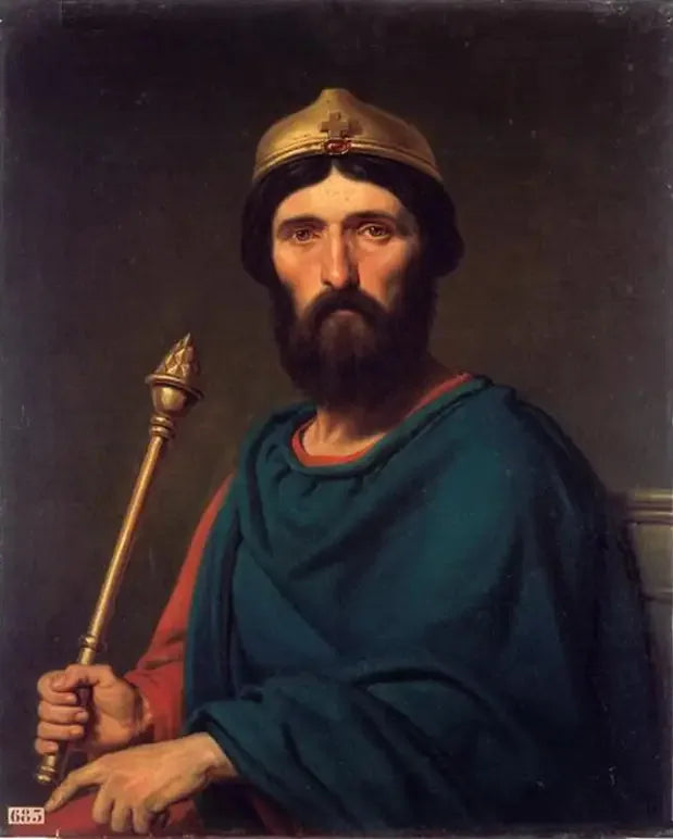  Ludwik IV, król Francji - Charles de Steuben
