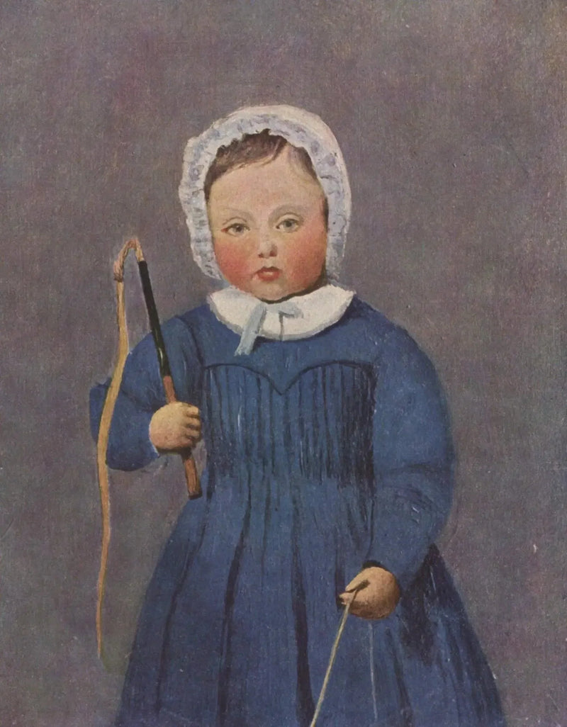 Louis Robert, dziecko - Jean-Baptiste Camille Corot