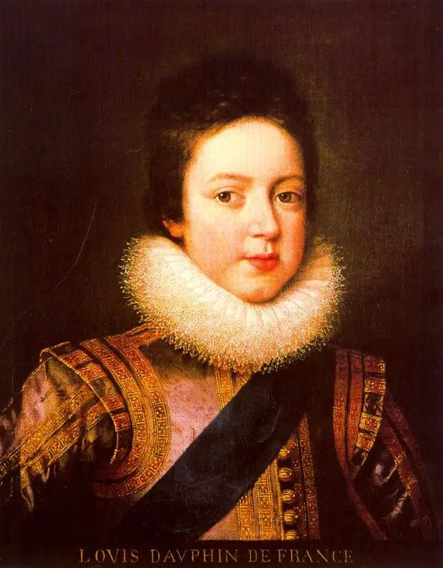 Louis XIII jako Dauphin - Frans Pourbus Młodszy