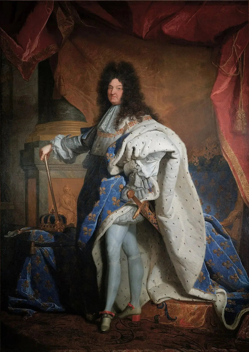 Ludwik XIV, król Francji (1638-1715) - Hyacinthe Rigaud