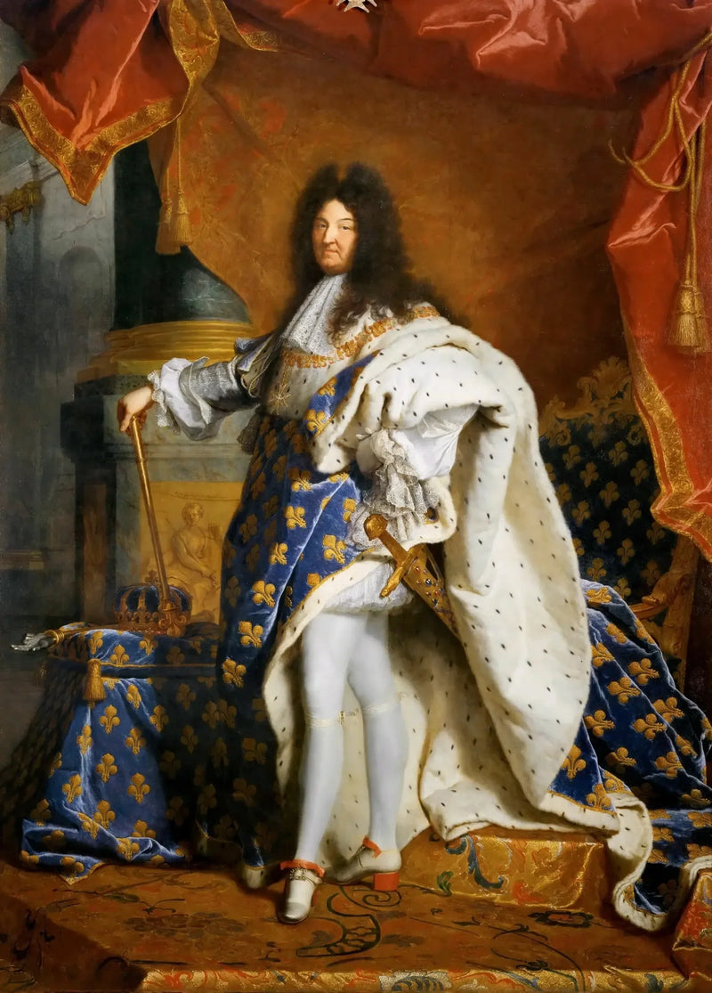  Ludwik XIV, król Francji - Hyacinthe Rigaud