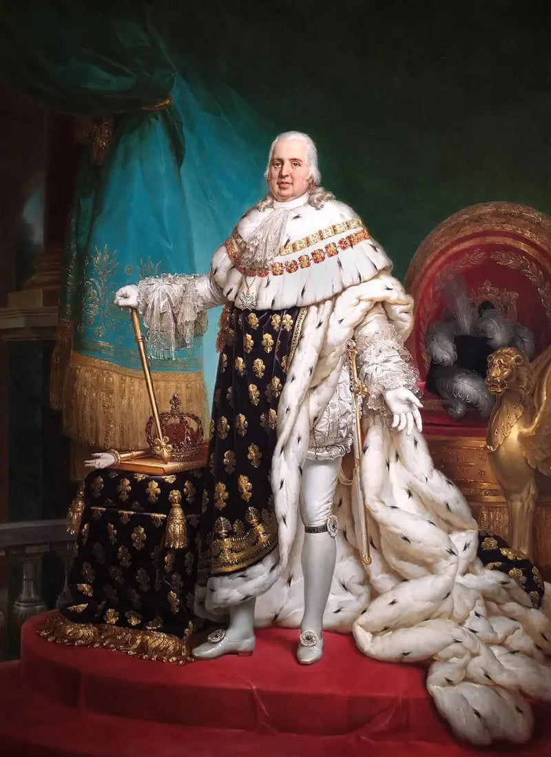  Ludwik XVIII (1755–1824), król Francji - François Gérard
