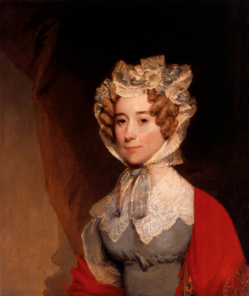 Louisa Catherine Johnson Adams (Pani John Quincy Adams) - Gilbert Stuart