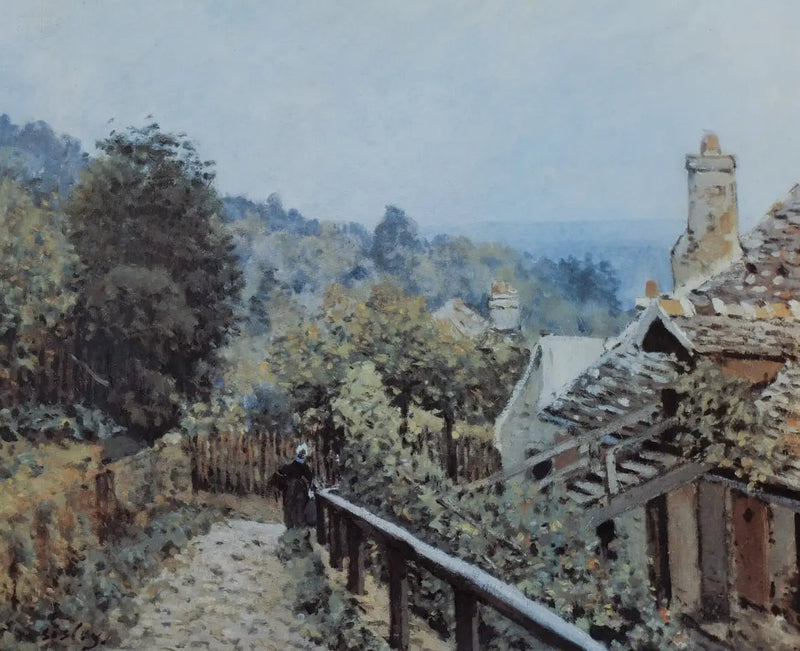 Louveciennes. Ścieżka Mi-côte - Alfred Sisley