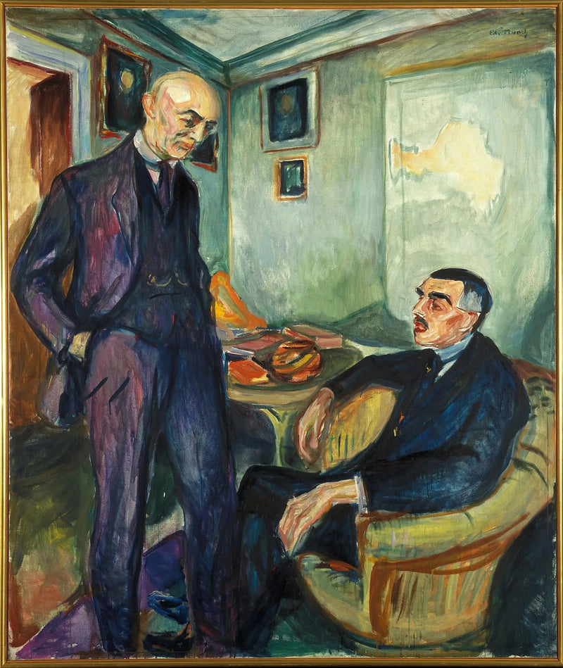 Lucien Dedichen i Jappe Nilssen - Edvard Munch