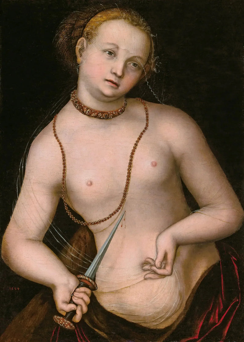 Lucrezia - Lucas Cranach Starszy