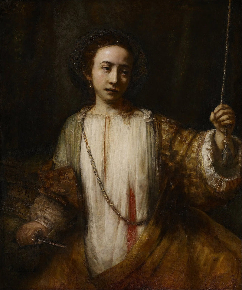 Lucrecja - Rembrandt