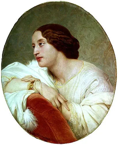 Ludmille Komar, księżniczka Beauvau-Craon - Paul Delaroche