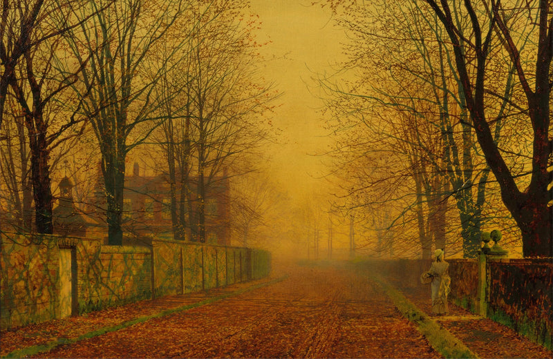Blask wieczoru - John Atkinson Grimshaw
