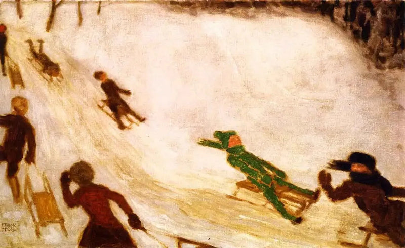 Sanki dla dzieci - Franz Von Stuck