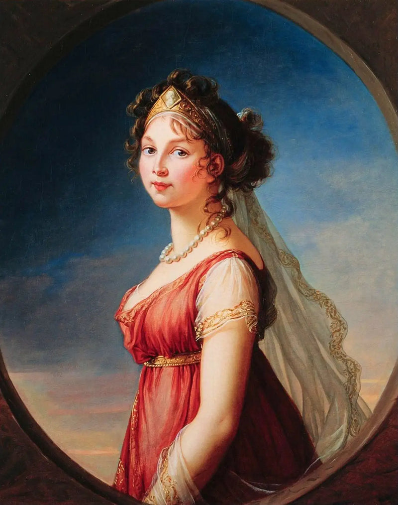 Luise z Meklemburgii-Strelitz, królowa Prus - Élisabeth Vigée Le Brun