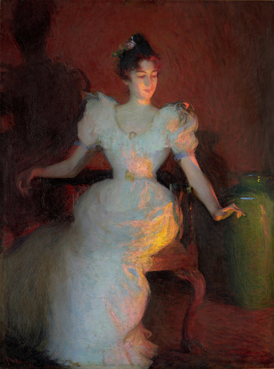 Światło ognia - Frank Weston Benson