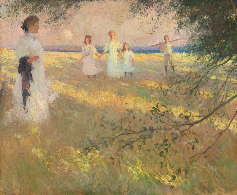 Światło wieczoru - Frank Weston Benson