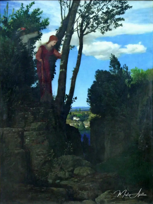 Lune de miel - Arnold Böcklin - Reproductions de tableaux et peintures haut de gamme