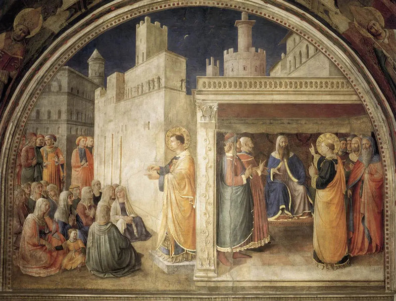 Okno na ścianę północną - Fra Angelico