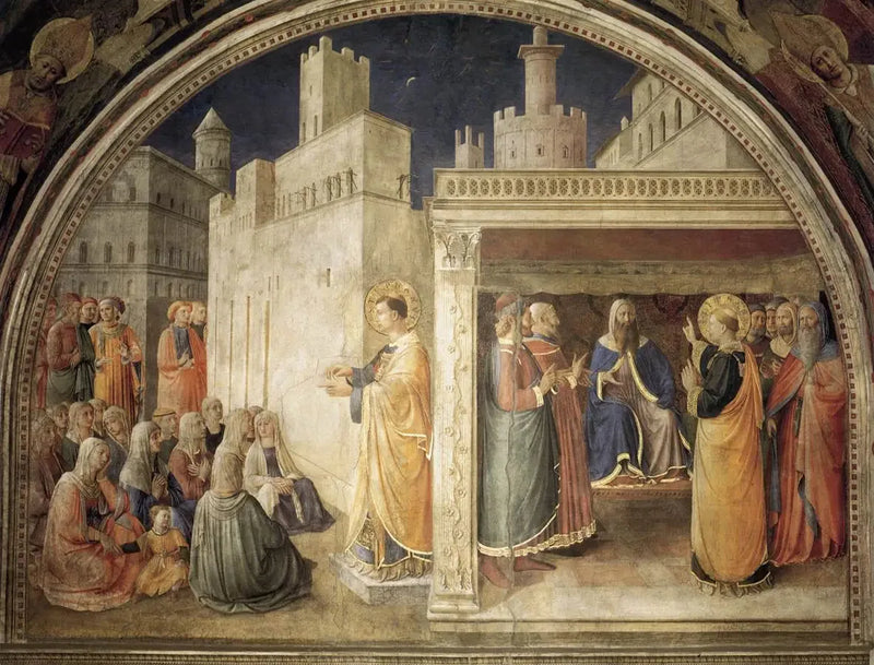 Okno na ścianę północną - Fra Angelico