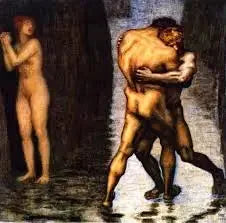 "Walcz o kobietę - Franz Von Stuck"