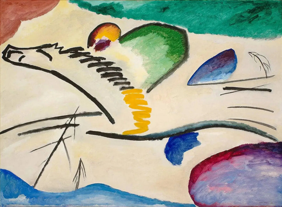 Liryczny - Wasilij Kandinsky