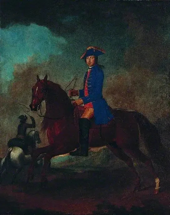 M. Dawson z Retford z swoim sługą - George Stubbs