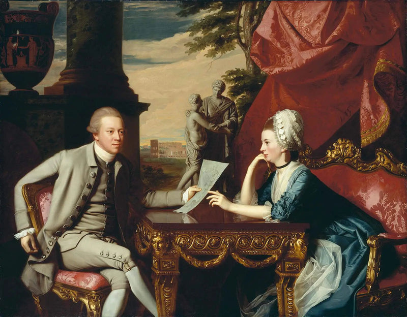 Pan i Pani Ralph Izard (Alice Delancey) - John Singleton Copley