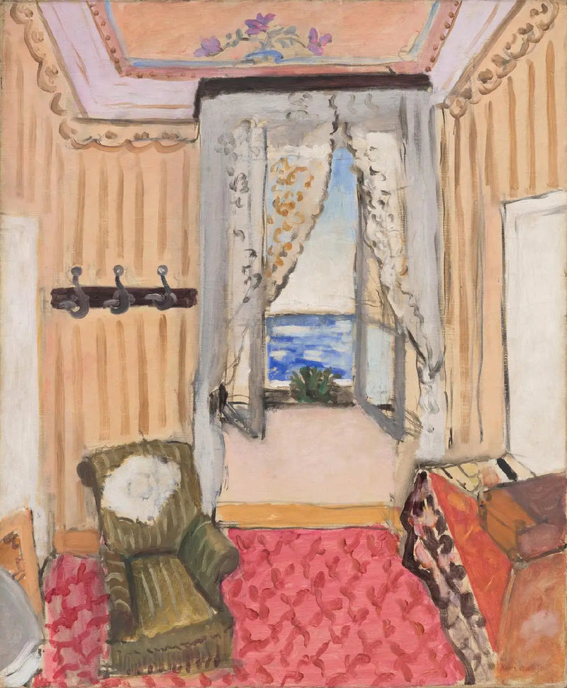 Mój pokój w Beau-Rivage - Henri Matisse