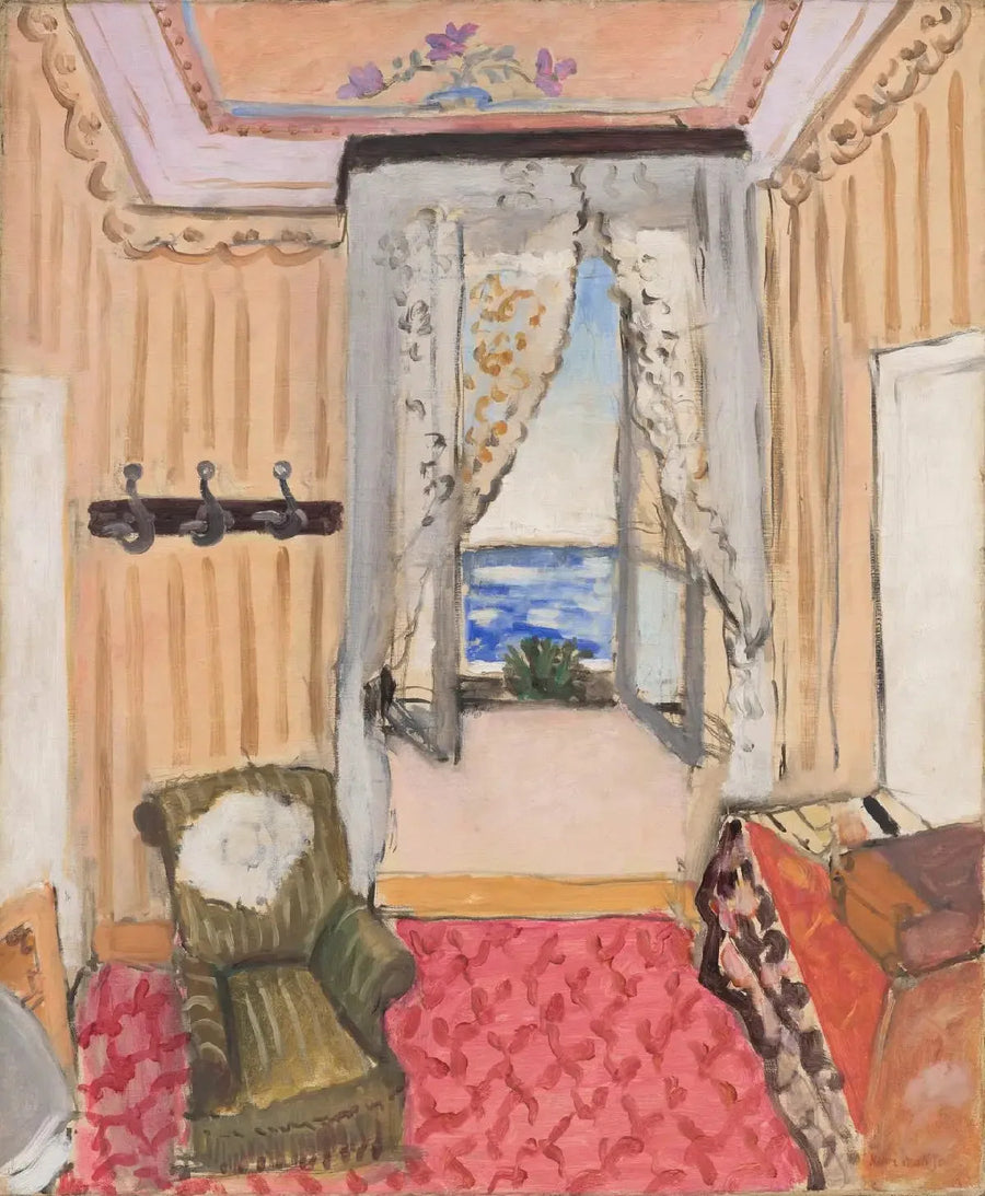 Mój pokój w Beau-Rivage - Henri Matisse